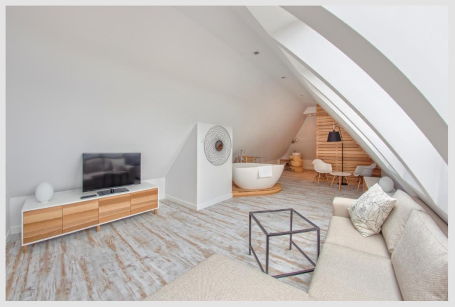 Amazing Big Loft With Seaview 800M To Beach Sopot Exterior photo